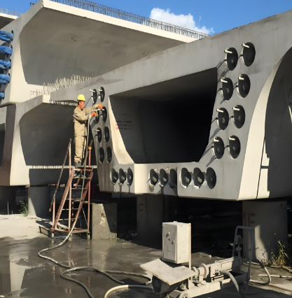 下陆压浆料施工流程及注意事项